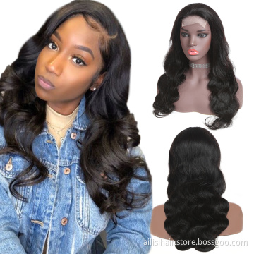 Factory Price  180% 250% Pre Plucked HD Lace Front Human Hair Wig 5x5 Lace Closure Human Hair Wig HD Closure Wig